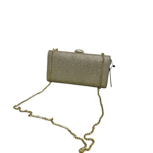 Gold Glamour Wristlet Clutch - Picture 1 of 16